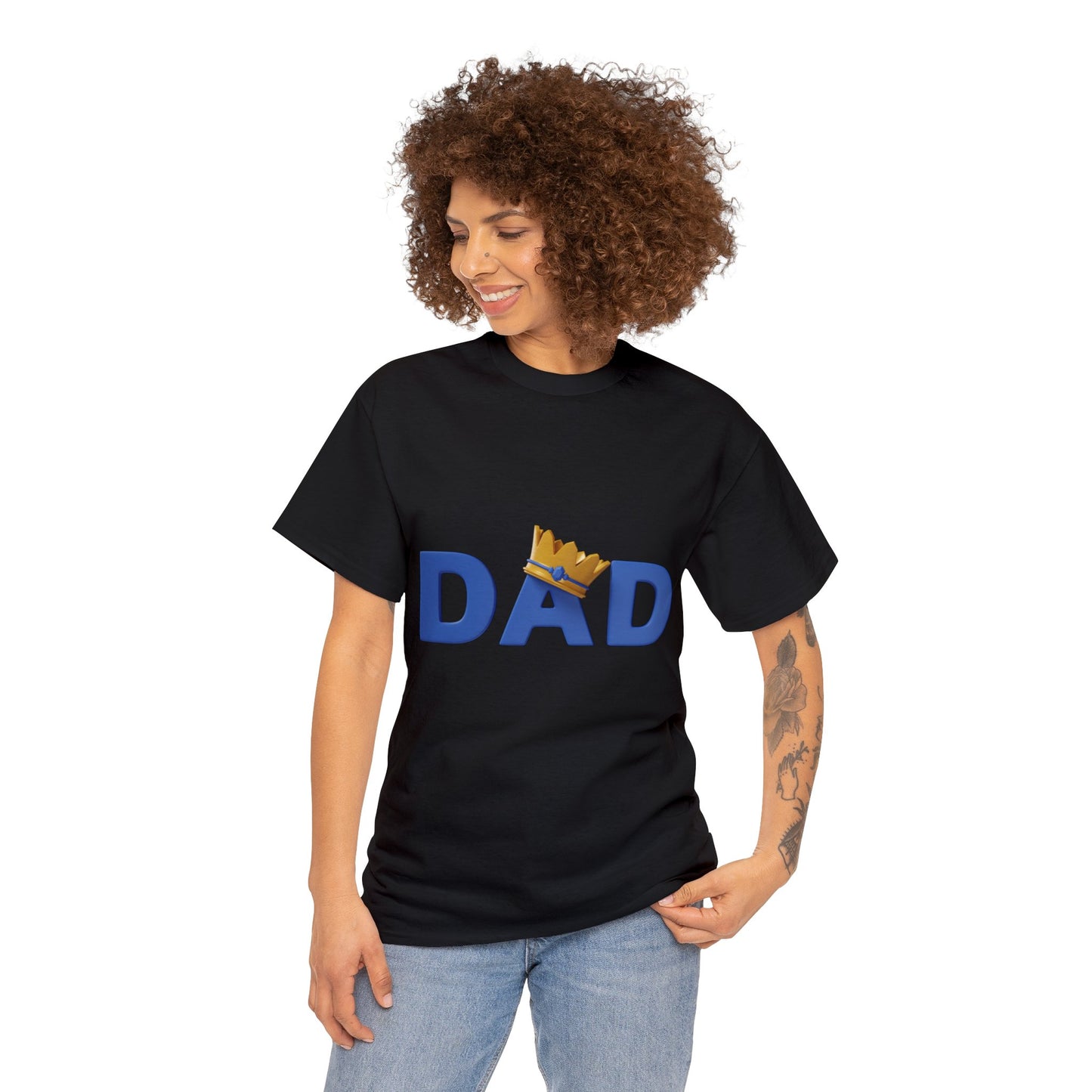 Cowned Dad T Shirt Father's Day Birthday Gift Girl Dad Boy Dad