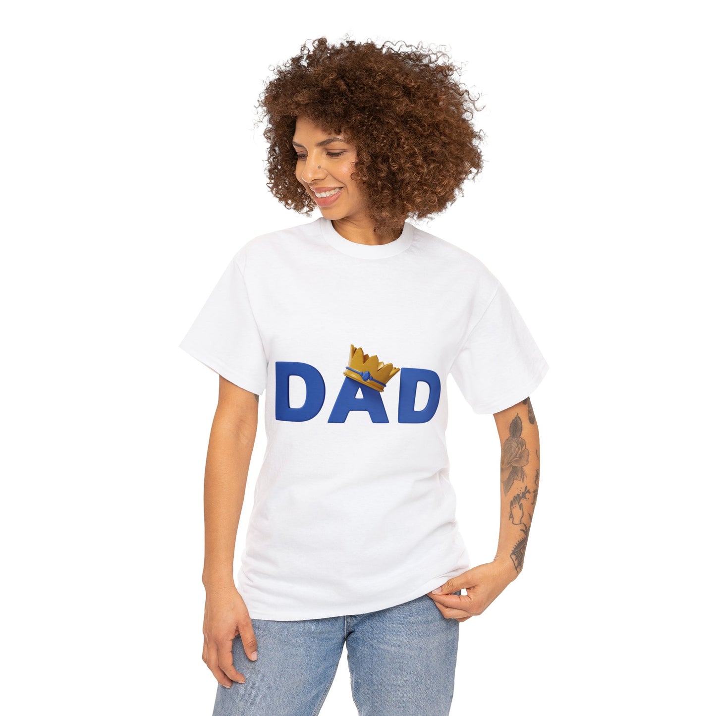 Cowned Dad T Shirt Father's Day Birthday Gift Girl Dad Boy Dad